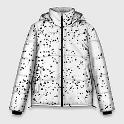 Куртка зимняя мужская Точки, цвет: 3D-черный