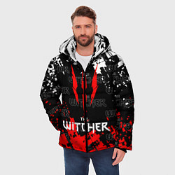 Куртка зимняя мужская The Witcher, цвет: 3D-черный — фото 2