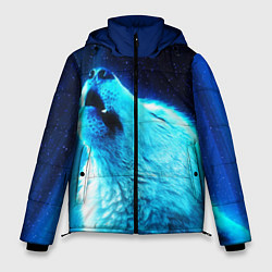 Куртка зимняя мужская ВОЛЧИЙ ВОЙ D, цвет: 3D-черный