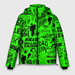 Куртка зимняя мужская BILLIE EILISH БИЛЛИ АЙЛИШ, цвет: 3D-светло-серый