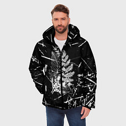 Куртка зимняя мужская ЛАСТ ОФ АС ТАТУ ЭЛЛИ, цвет: 3D-черный — фото 2