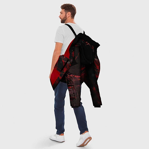 Мужская зимняя куртка DIGITAL 3D / 3D-Красный – фото 5