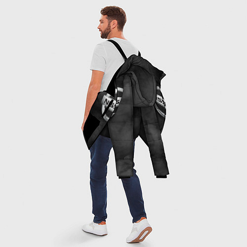 Мужская зимняя куртка NISSAN / 3D-Черный – фото 5