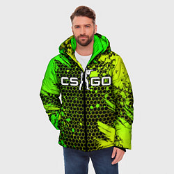 Куртка зимняя мужская COUNTER STRIKE, цвет: 3D-черный — фото 2