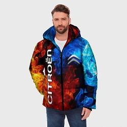 Куртка зимняя мужская CITROEN, цвет: 3D-светло-серый — фото 2