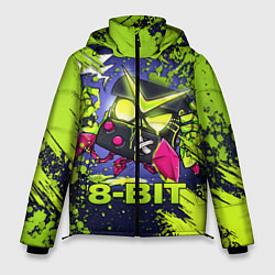 Куртка зимняя мужская BRAWL STARS 8-BIT, цвет: 3D-черный