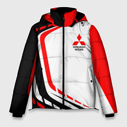 Куртка зимняя мужская Mitsubishi EVO Uniform, цвет: 3D-красный