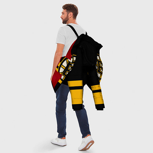 Мужская зимняя куртка BOSTON BRUINS NHL / 3D-Красный – фото 5