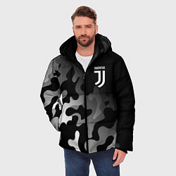 Куртка зимняя мужская JUVENTUS ЮВЕНТУС, цвет: 3D-черный — фото 2