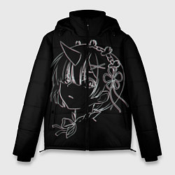 Куртка зимняя мужская Re:Zero, цвет: 3D-черный