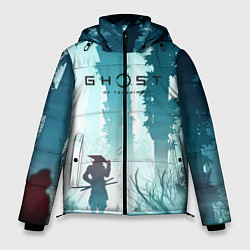 Куртка зимняя мужская Ghost of Tsushima, цвет: 3D-красный