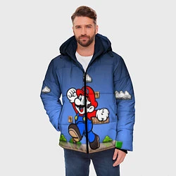 Куртка зимняя мужская Mario, цвет: 3D-красный — фото 2