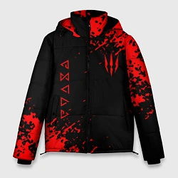Куртка зимняя мужская The Witcher, цвет: 3D-красный