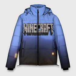 Куртка зимняя мужская Minecraft, цвет: 3D-черный