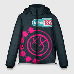 Куртка зимняя мужская Blink 182, цвет: 3D-красный