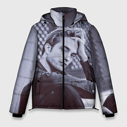 Куртка зимняя мужская Роберт Паттинсон, цвет: 3D-светло-серый