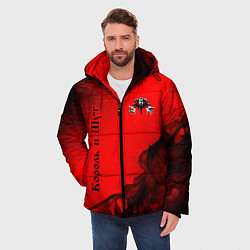 Куртка зимняя мужская КОРОЛЬ И ШУТ, цвет: 3D-красный — фото 2