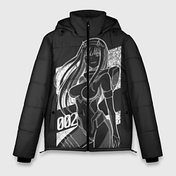 Куртка зимняя мужская ZeroTwo Darling in the Franx, цвет: 3D-светло-серый