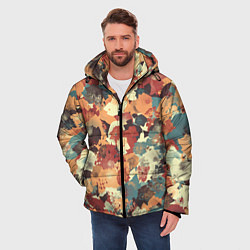 Куртка зимняя мужская Осенние цвета, цвет: 3D-красный — фото 2