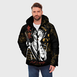 Куртка зимняя мужская Шарм гейши, цвет: 3D-черный — фото 2