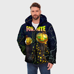Куртка зимняя мужская Fortnite Jack Gourdon, цвет: 3D-черный — фото 2
