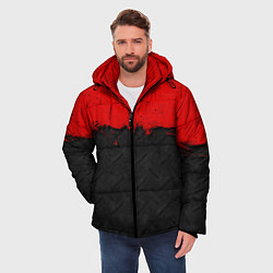 Куртка зимняя мужская Texture, цвет: 3D-черный — фото 2