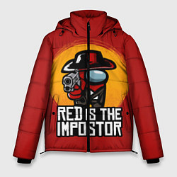 Мужская зимняя куртка Red Is The Impostor