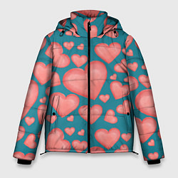 Куртка зимняя мужская Любовь, цвет: 3D-светло-серый