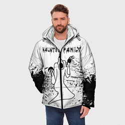 Куртка зимняя мужская KIZARU: HAUNTED FAMILY, цвет: 3D-черный — фото 2