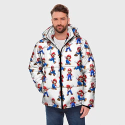 Куртка зимняя мужская Mario, цвет: 3D-черный — фото 2