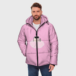 Куртка зимняя мужская Мем, цвет: 3D-черный — фото 2