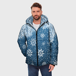 Куртка зимняя мужская Снежное Настроенние, цвет: 3D-черный — фото 2