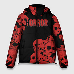 Куртка зимняя мужская Horror, цвет: 3D-черный