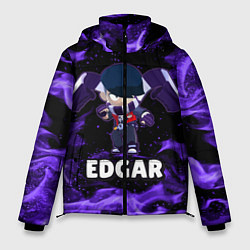 Куртка зимняя мужская BRAWL STARS EDGAR, цвет: 3D-черный