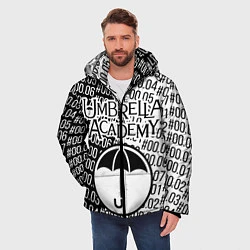 Куртка зимняя мужская АКАДЕМИЯ АМБРЕЛЛА, цвет: 3D-черный — фото 2