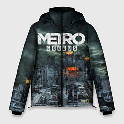 Куртка зимняя мужская Metro Exodus, цвет: 3D-красный