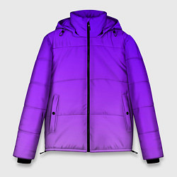 Мужская зимняя куртка Фиолетовый космос