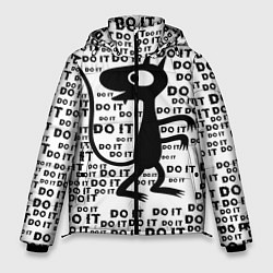 Куртка зимняя мужская Люси, цвет: 3D-черный