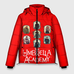 Куртка зимняя мужская Академия амбрелла, цвет: 3D-красный
