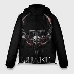 Куртка зимняя мужская Quake Champions, цвет: 3D-красный