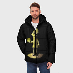 Куртка зимняя мужская Little Nightmares 2, цвет: 3D-светло-серый — фото 2