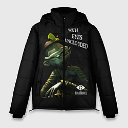 Куртка зимняя мужская Little Nightmares длиннорукий, цвет: 3D-черный