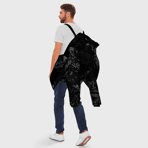 Мужская зимняя куртка Кобра / 3D-Черный – фото 5