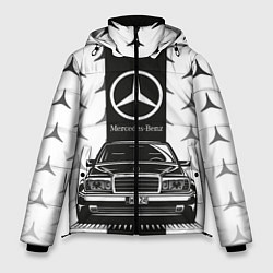 Куртка зимняя мужская MERCEDES BENZ, цвет: 3D-черный