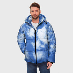 Куртка зимняя мужская ОБЛАКА, цвет: 3D-светло-серый — фото 2
