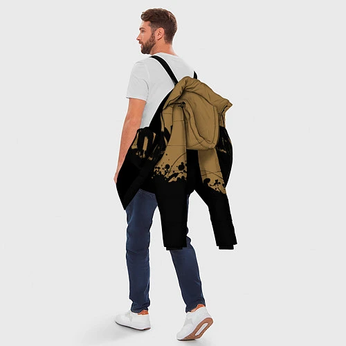 Мужская зимняя куртка DayZ / 3D-Черный – фото 5