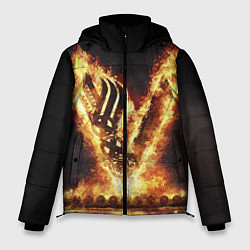 Куртка зимняя мужская ВИКИНГИ VIKINGS V, цвет: 3D-черный