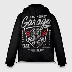 Куртка зимняя мужская Gas Monkey Garage, цвет: 3D-светло-серый