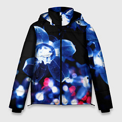 Куртка зимняя мужская Неоновые цвета, цвет: 3D-черный