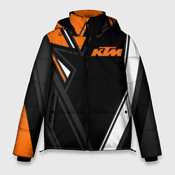 Куртка зимняя мужская KTM КТМ, цвет: 3D-красный